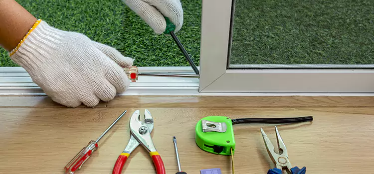 Sliding Door Track Replacement in Silver Spring, MD